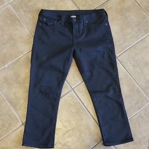 True Religion Women's Black Capris 31